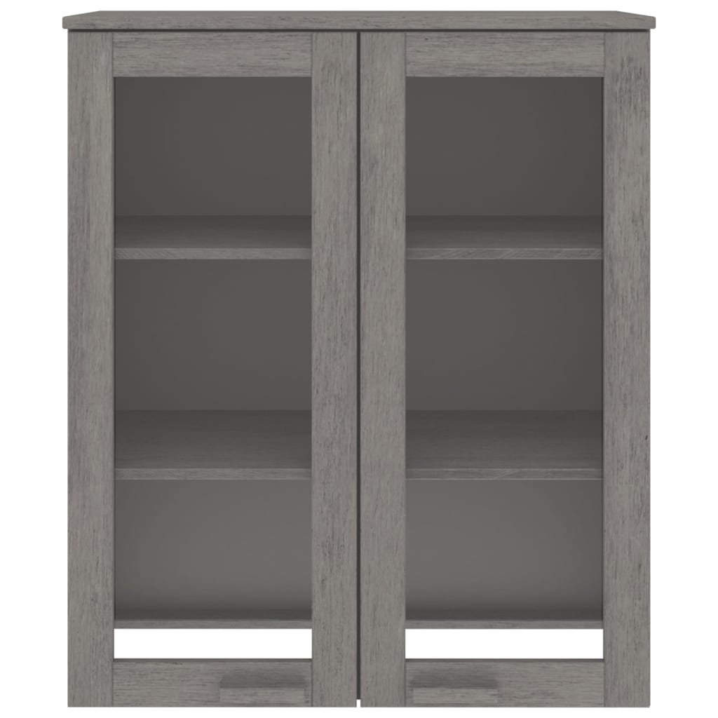 Scaffale per Credenza Grigio Chiaro 85x35x100 cm Legno di Pino - homemem39