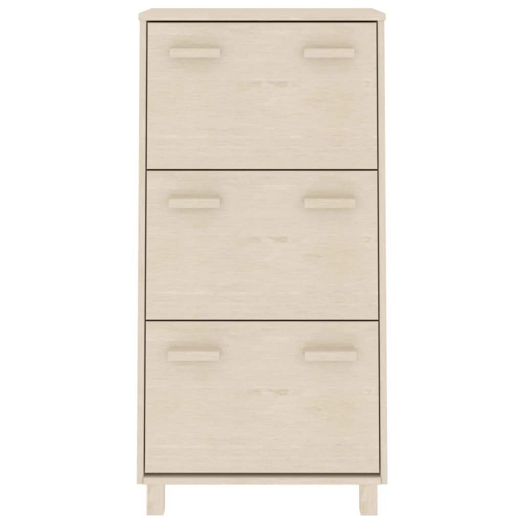Scarpiera HAMAR ambra 59,5x35x117 cm in Legno Massello di Pino - homemem39