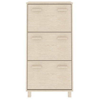 Scarpiera HAMAR ambra 59,5x35x117 cm in Legno Massello di Pino - homemem39