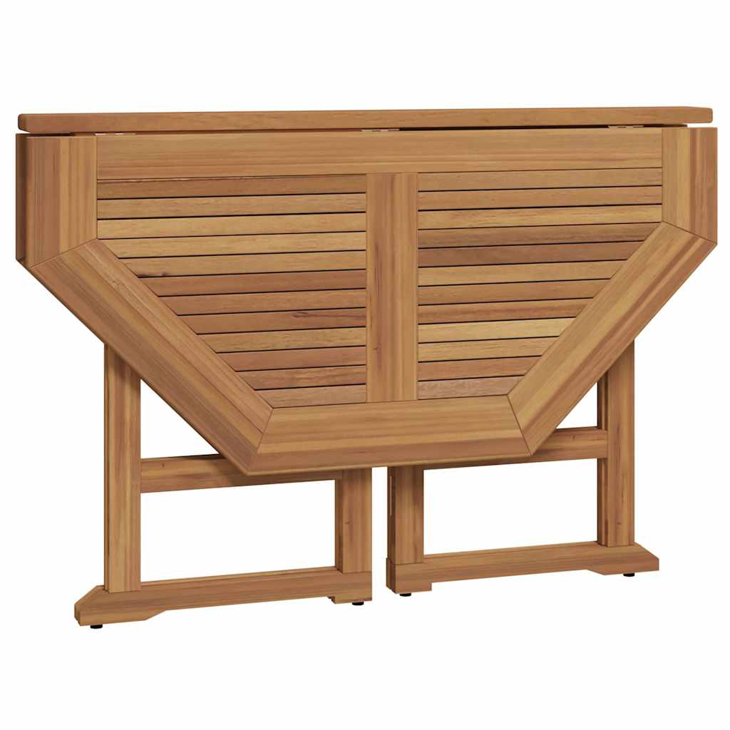 Set da Pranzo Pieghevole per Esterni 5pz Legno Massello di Teak | homemem39