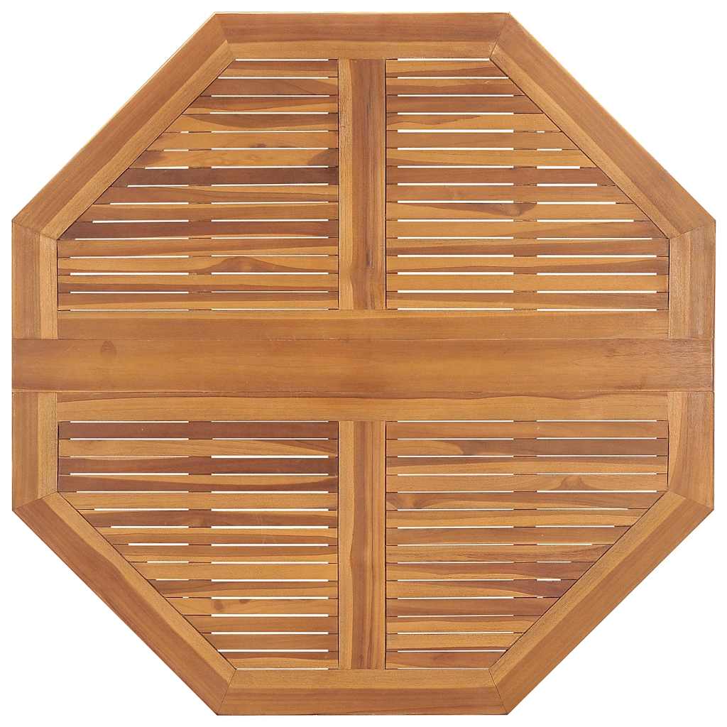 Set da Pranzo Pieghevole per Esterni 5pz Legno Massello di Teak | homemem39