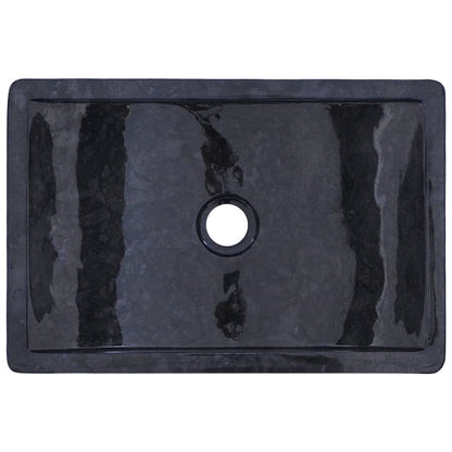 Mobile Vanità Bagno e Lavandini Marmo Nero Legno Massello Teak | homemem39