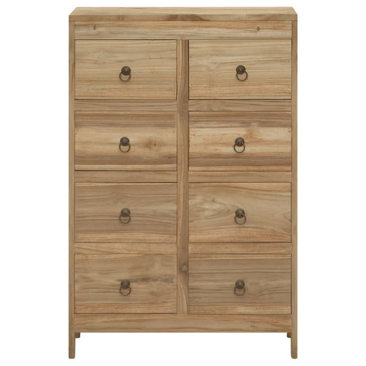 Cassettiera 55x30x90 cm in Legno Massello di Teak | homemem39