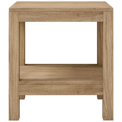 Tavolino da Bagno 45x35x45 cm in Legno Massello di Teak - homemem39