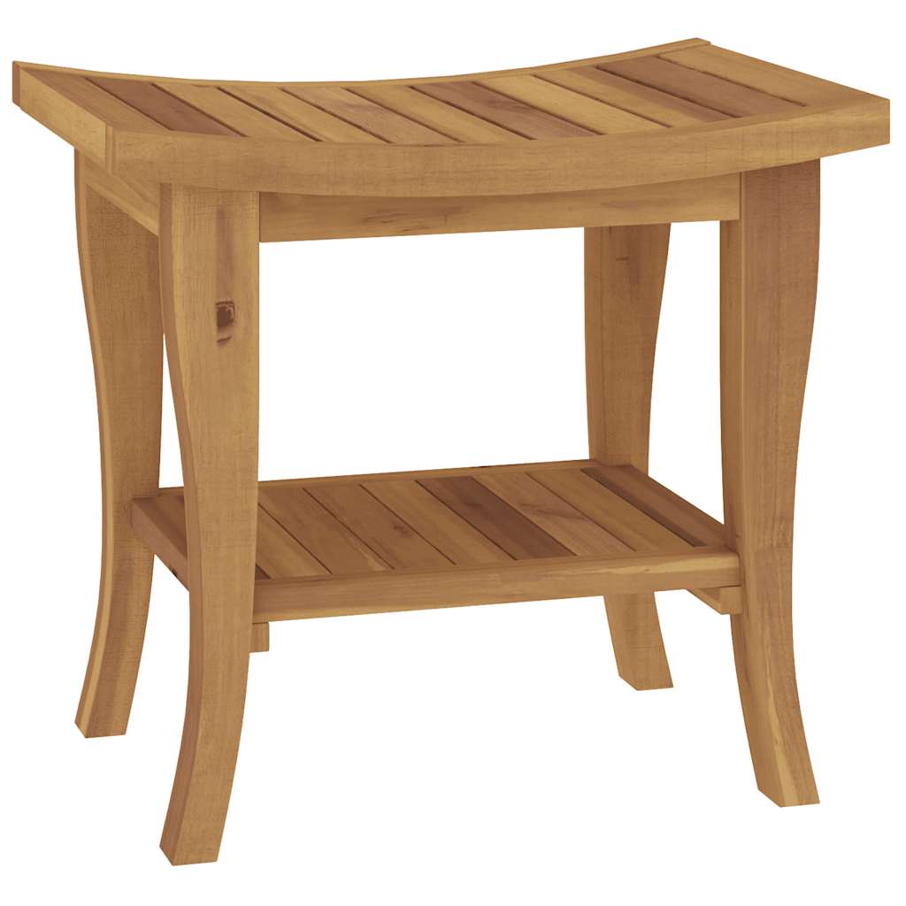 Bathroom Table 50x35x45 cm in Solid Teak Wood
