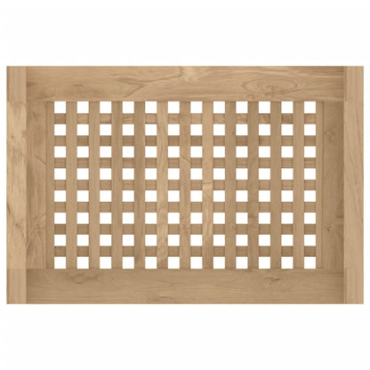 Tavolino da Bagno 45x30x45 cm in Legno Massello di Teak - homemem39