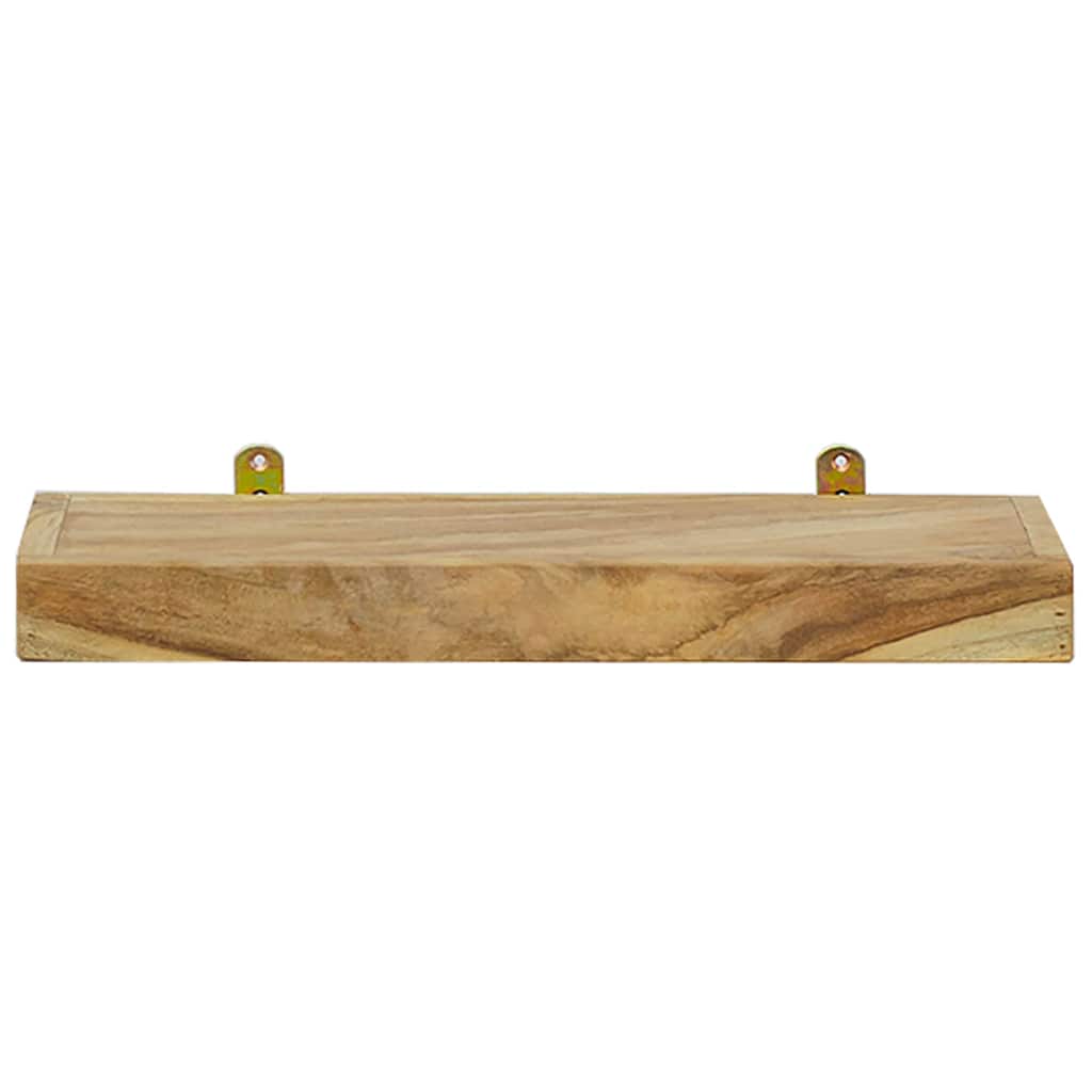 Mensole da Parete 2 pz 40x15x4 cm in Legno Massello di Teak | homemem39