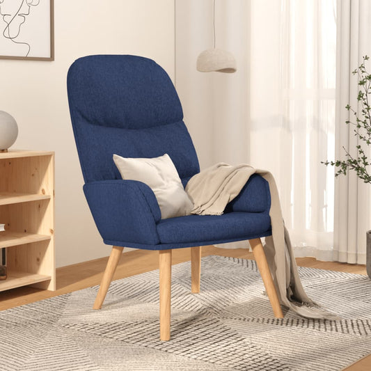Sedia Relax Blu in Tessuto | homemem39