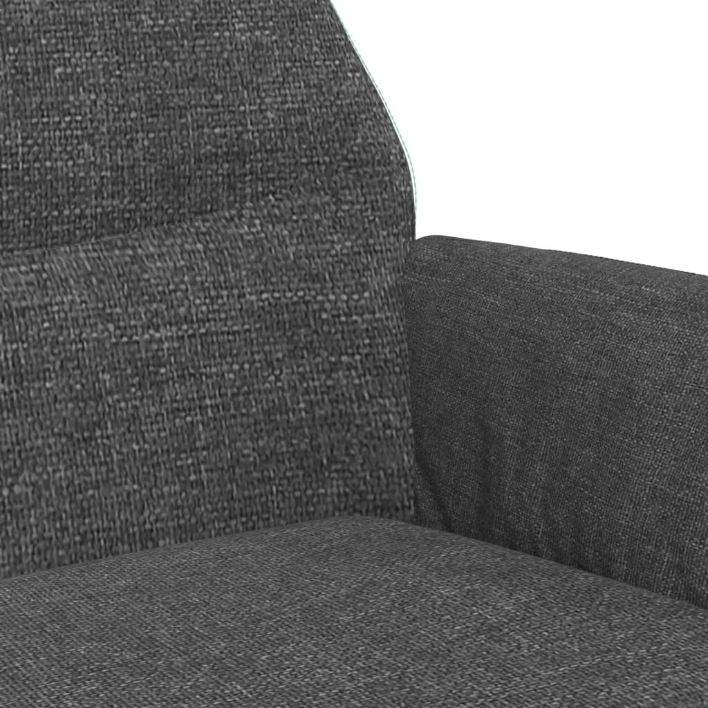 Sedia Relax Grigio Scuro in Tessuto | homemem39