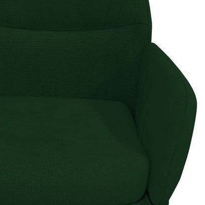Sedia Relax Verde Scuro in Velluto - homemem39