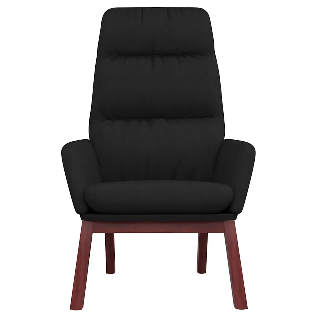 Sedia Relax Nera in Tessuto | homemem39