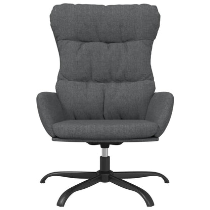 Poltrona Relax Grigio Scuro in Tessuto | homemem39