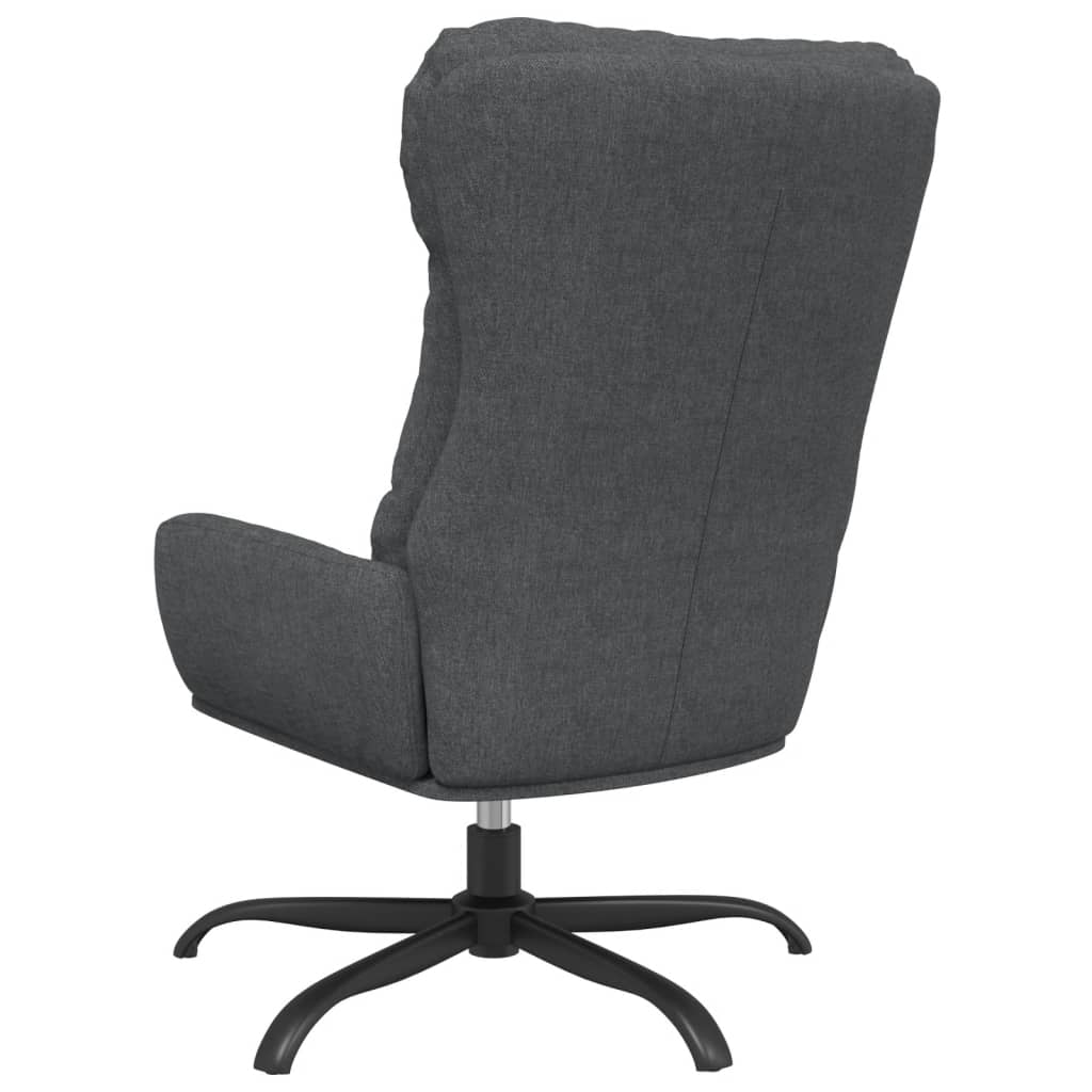 Poltrona Relax Grigio Scuro in Tessuto | homemem39