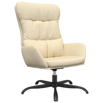 Sedia Relax Crema in Tessuto