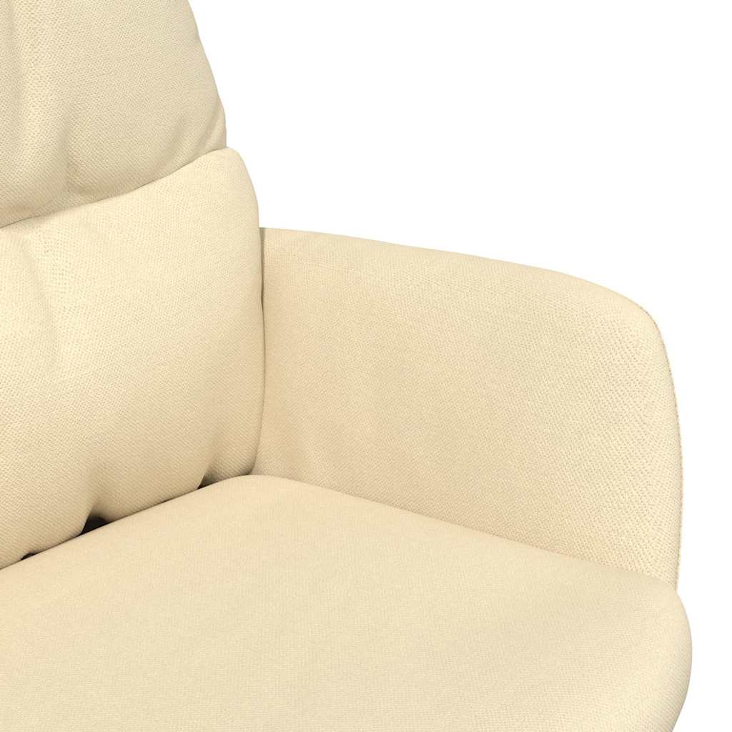 Sedia Relax Crema in Tessuto