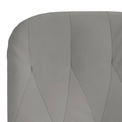 Poltrona Relax Grigio Chiaro in Velluto | homemem39