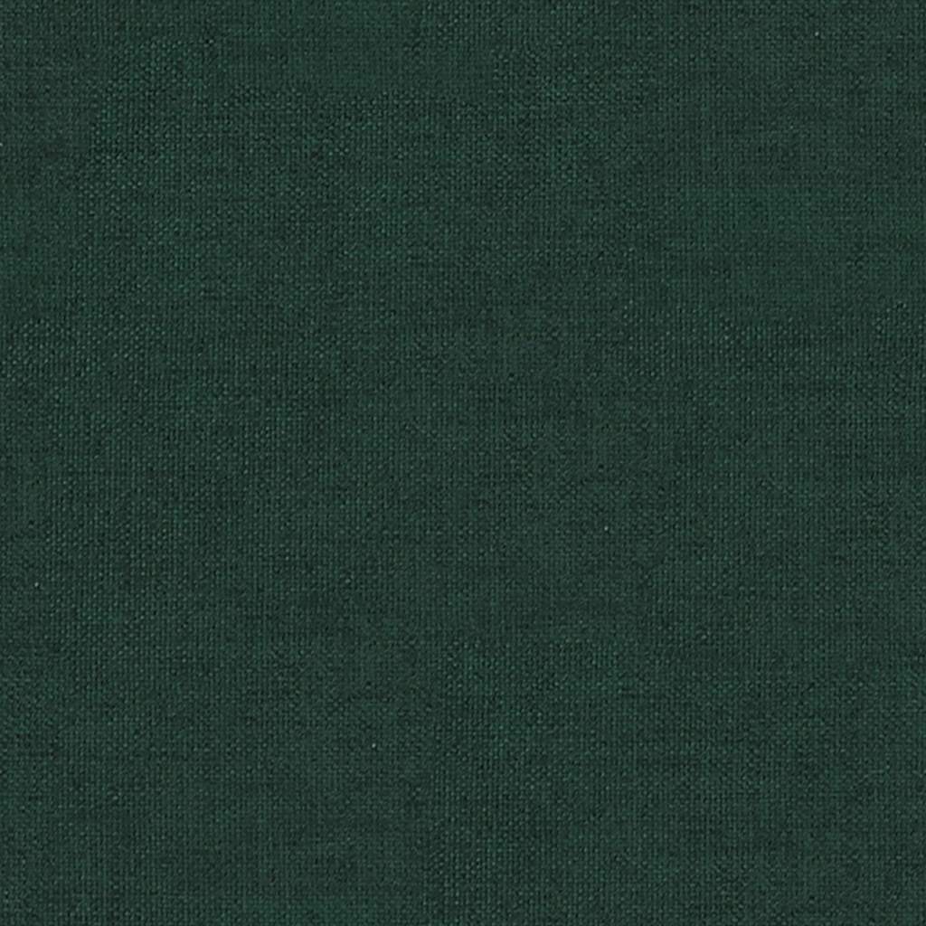 Poltrona a Dondolo Verde Scuro in Tessuto