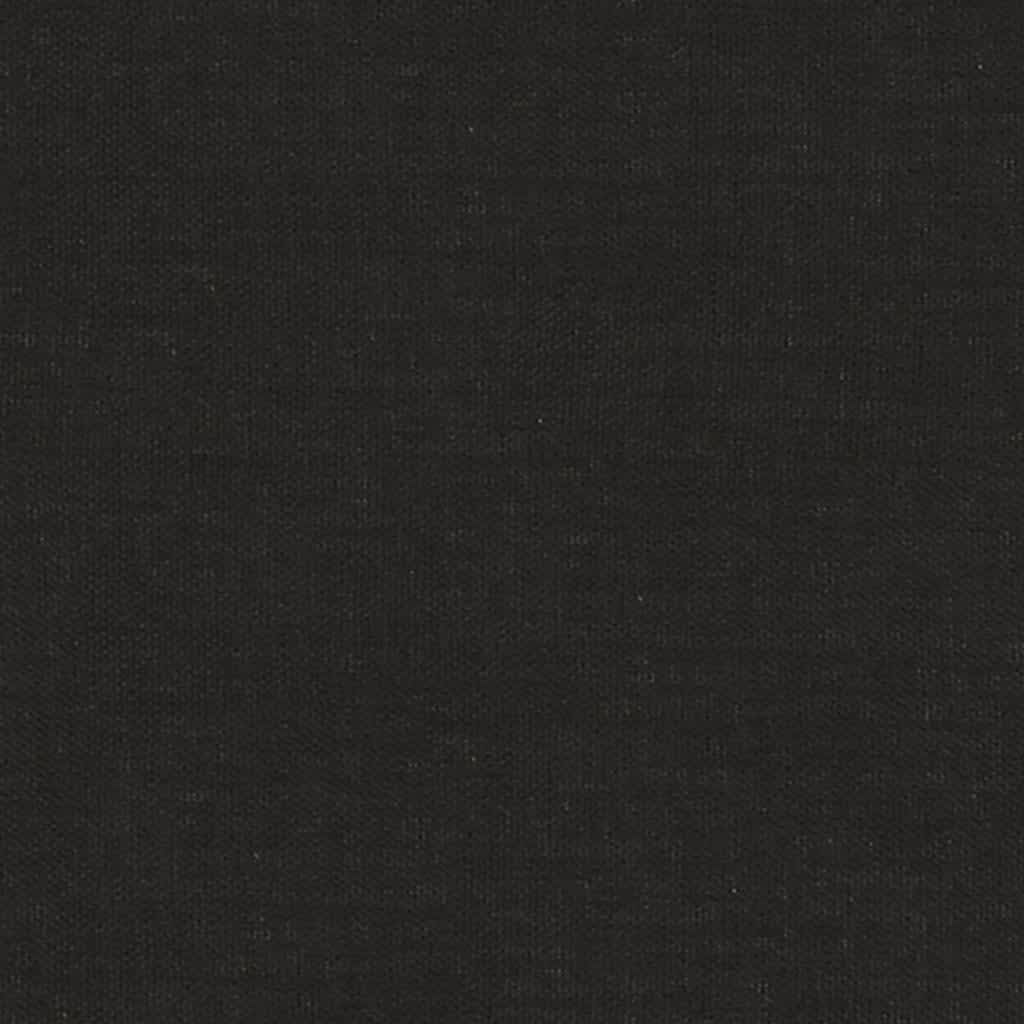 Sedia a Dondolo Nera in Tessuto