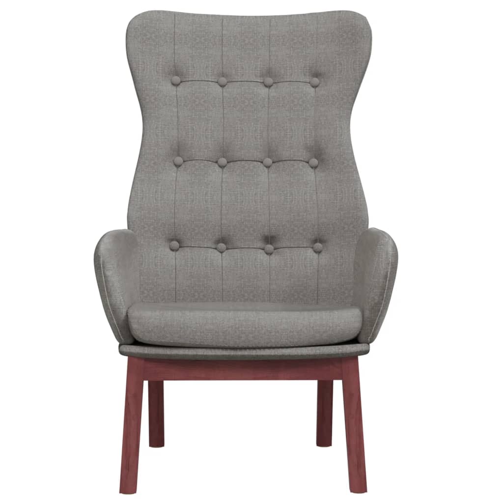 Poltrona Relax Grigio Chiaro in Tessuto - homemem39