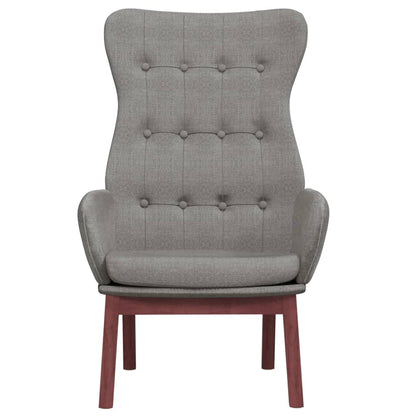 Poltrona Relax Grigio Chiaro in Tessuto - homemem39