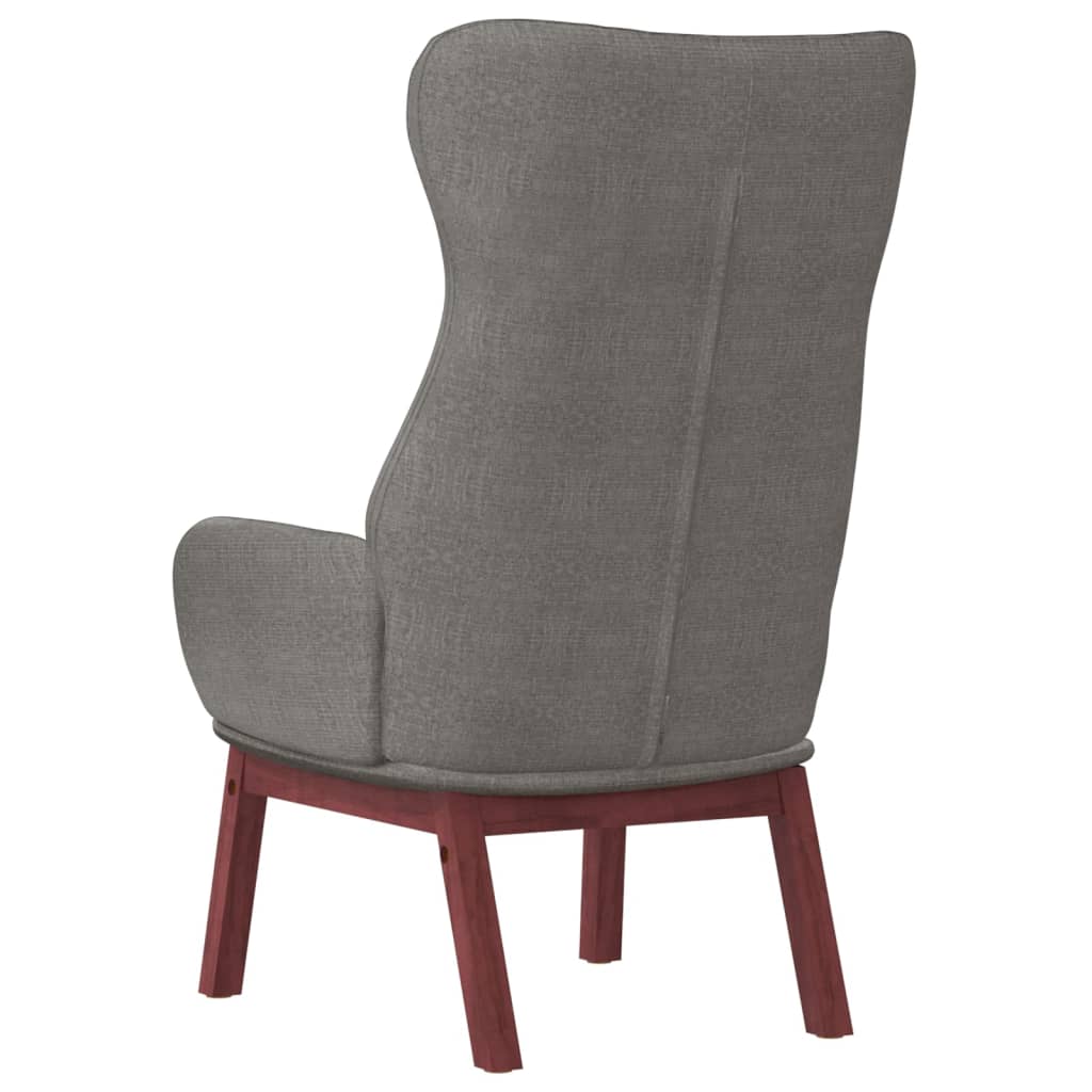 Poltrona Relax Grigio Chiaro in Tessuto - homemem39