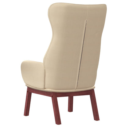 Sedia Relax Crema in Tessuto | homemem39
