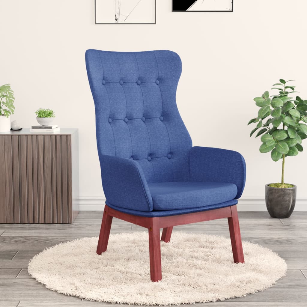 Sedia Relax Blu in Tessuto | homemem39