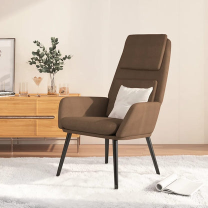 Poltrona Relax Marrone in Tessuto | homemem39