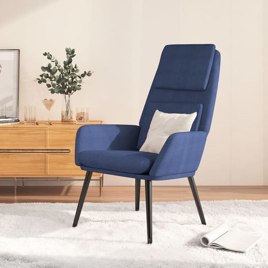 Sedia Relax Blu in Tessuto | homemem39