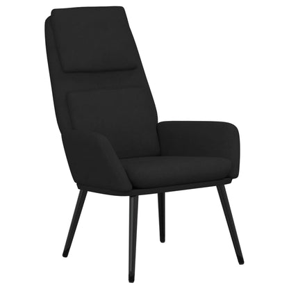 Sedia Relax Nera in Tessuto | homemem39