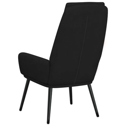Sedia Relax Nera in Tessuto | homemem39
