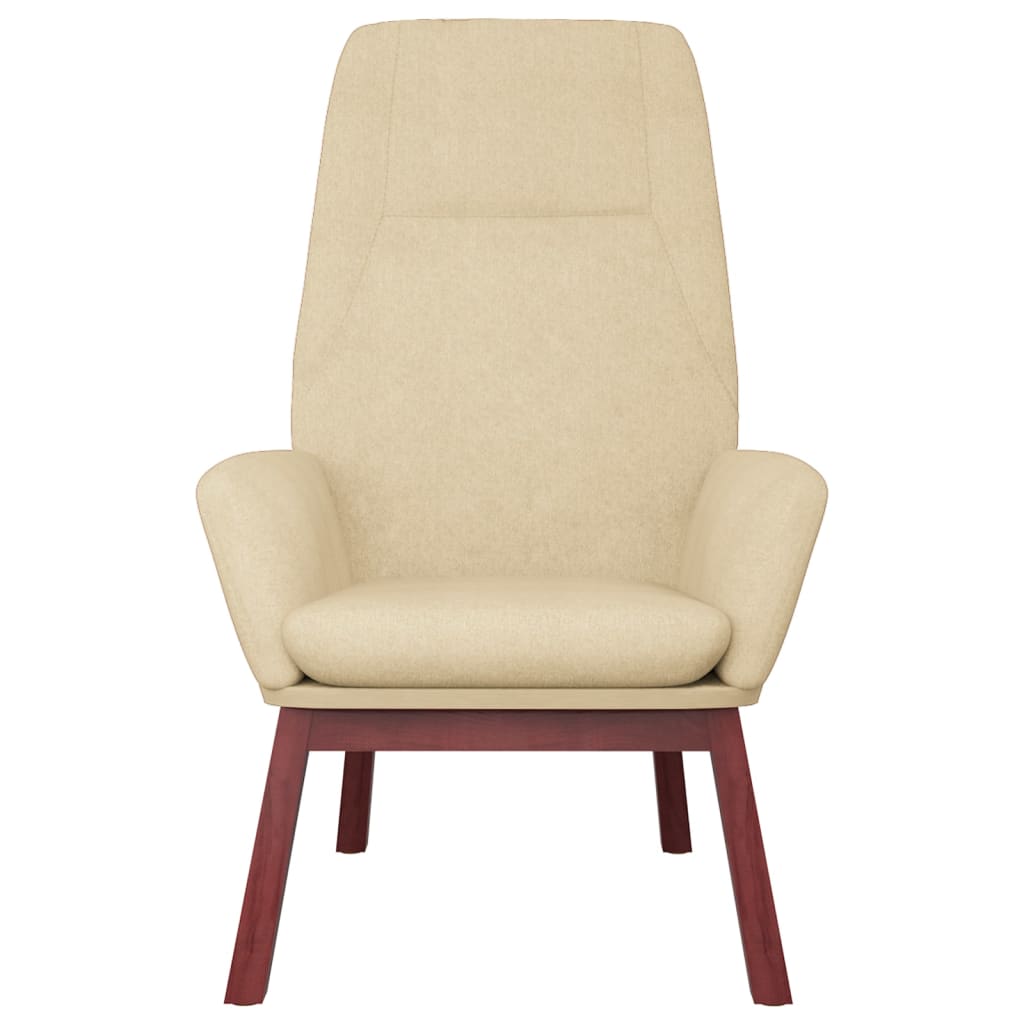 Sedia Relax Crema in Tessuto - homemem39