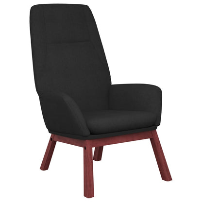 Sedia Relax Nera in Tessuto | homemem39