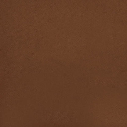 Sgabello Marrone 60x60x35 cm in Microfibra - homemem39