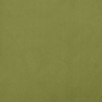 Poggiapiedi Verde Chiaro 60x60x36 cm in Velluto - homemem39