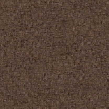 Poggiapiedi Marrone 60x60x36 cm in Tessuto e Similpelle - homemem39