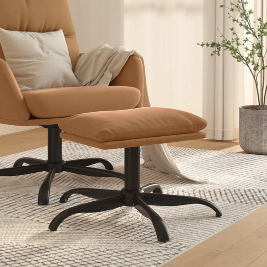 Sgabello Grigio Talpa 60x60x36 cm in Microfibra - homemem39