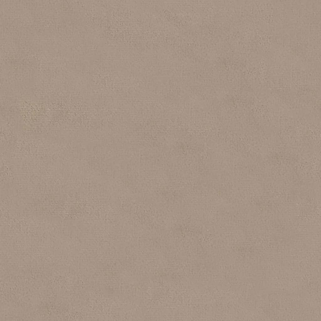 Sgabello Grigio Chiaro 60x60x36 cm in Microfibra - homemem39