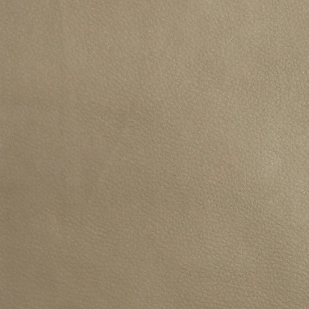 Poggiapiedi Capuccino 60x60x36 cm in Similpelle - homemem39