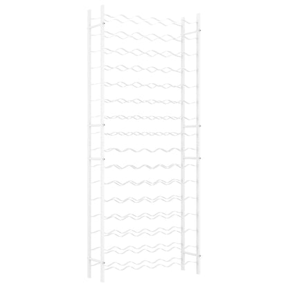 Portabottiglie per 96 Bottiglie Metallo Bianco