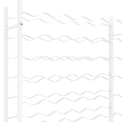 Portabottiglie per 96 Bottiglie Metallo Bianco