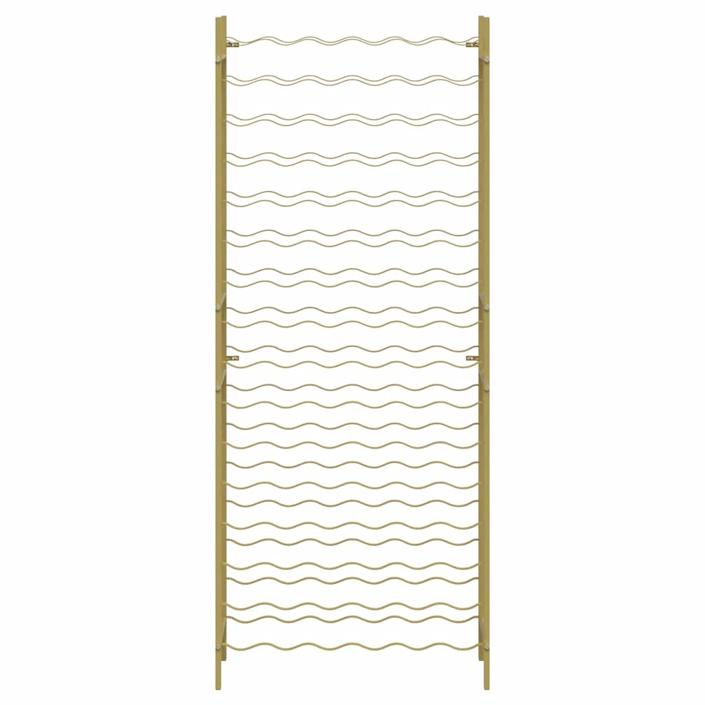 Portabottiglie per 96 Bottiglie Metallo Oro