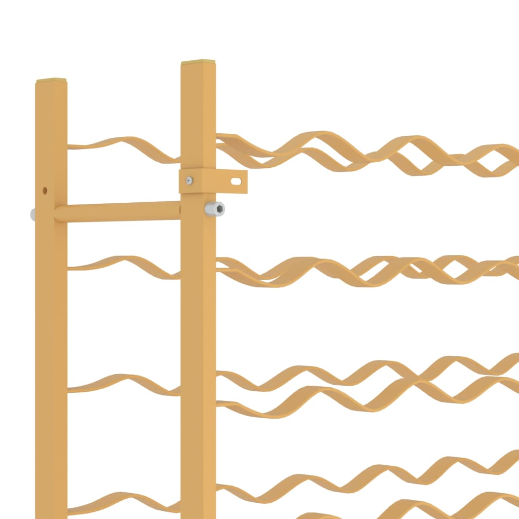 Portabottiglie per 96 Bottiglie Metallo Oro
