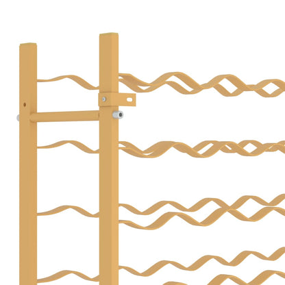 Portabottiglie per 96 Bottiglie Metallo Oro