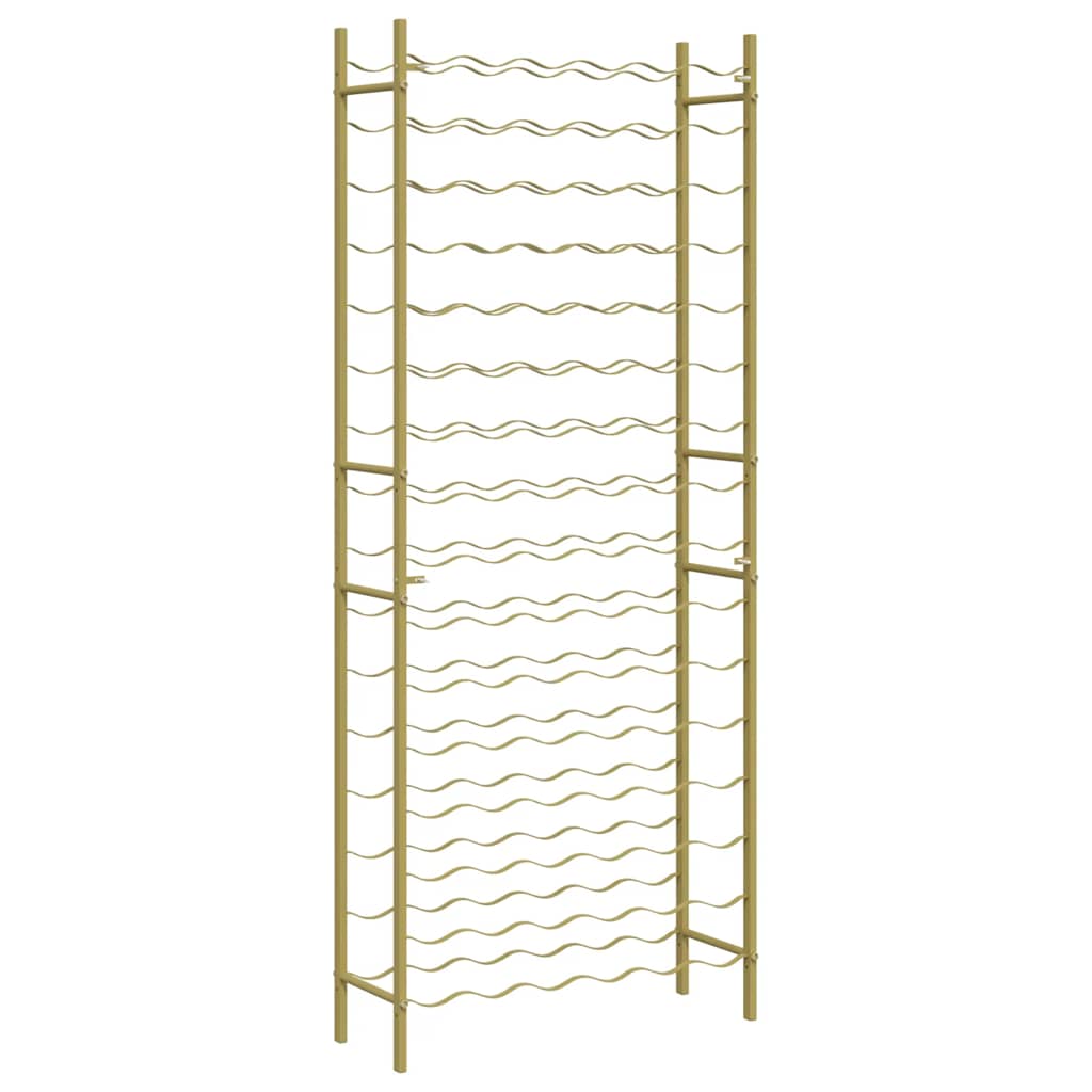 Portabottiglie per 96 Bottiglie Metallo Oro