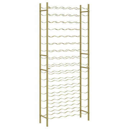 Portabottiglie per 96 Bottiglie Metallo Oro