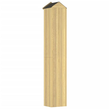 Capanno per Attrezzi da Giardino 40x33x222cm in Pino Impregnato - homemem39
