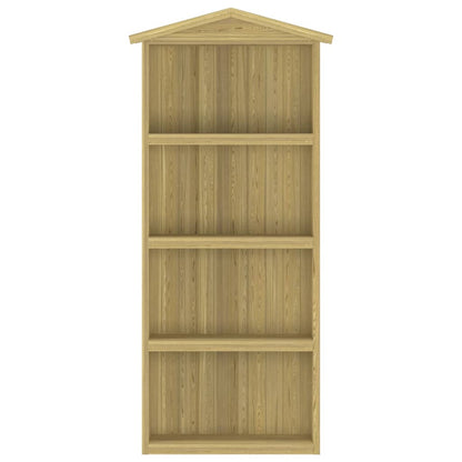 Capanno per Attrezzi da Giardino 87x33x222cm in Pino Impregnato - homemem39