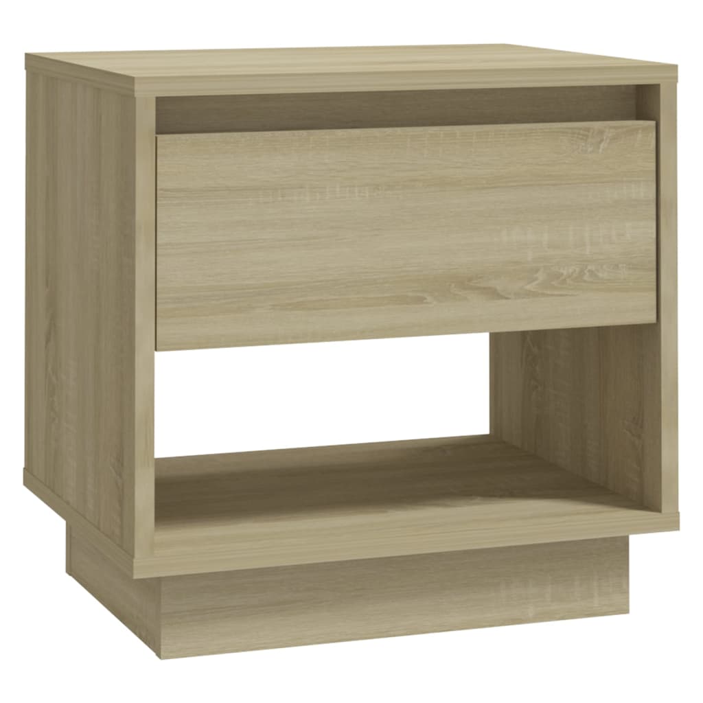 Comodino Rovere Sonoma 45x34x44 cm in Truciolato - homemem39