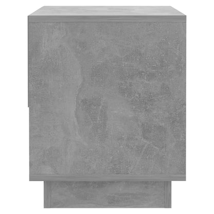 Comodini 2 pz Grigio Cemento 45x34x44 cm in Truciolato - homemem39